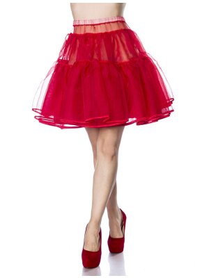 Kurzer Petticoat Rot