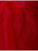 Kurzer Petticoat Rot
