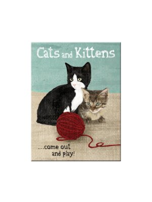 Cats and Kittens Magnet