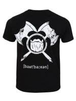 barTbaren Big Back T-Shirt Schwarz L