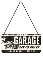 Garage Hängeschild